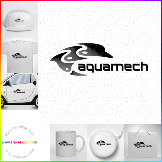 Acquista il logo dello aquamech 64269