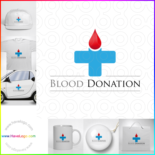 Compra un diseño de logo de sangre 9800
