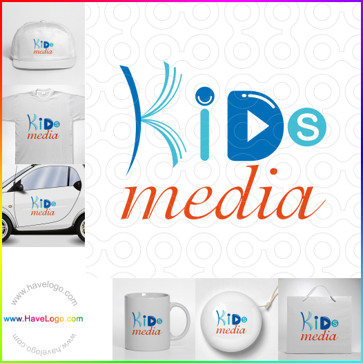 Acheter un logo de enfants dans les médias - 31534