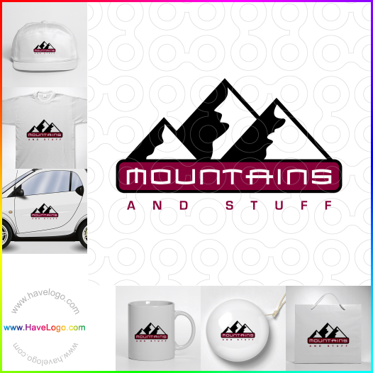 Acquista il logo dello montagne 2439
