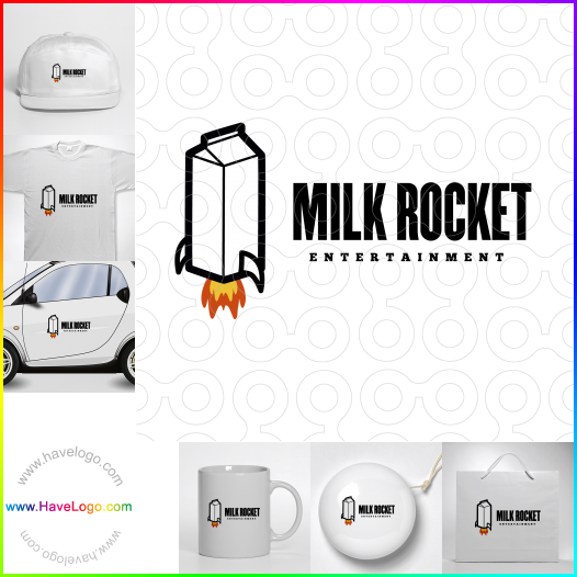 Koop een raket logo - ID:7709