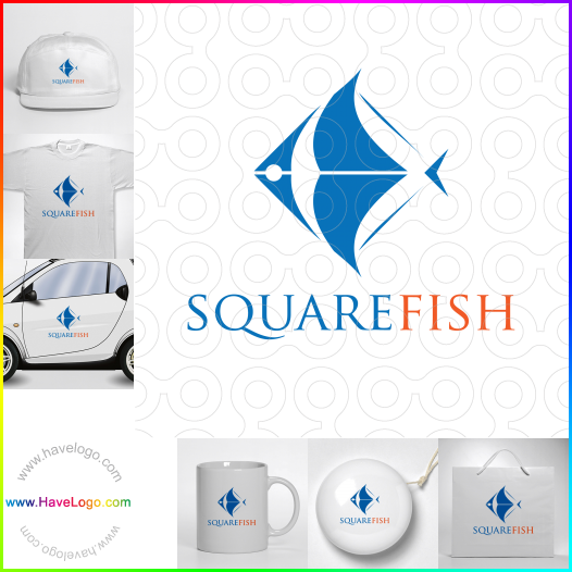 Koop een visrestaurants logo - ID:34331