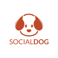 sociale hond Logo