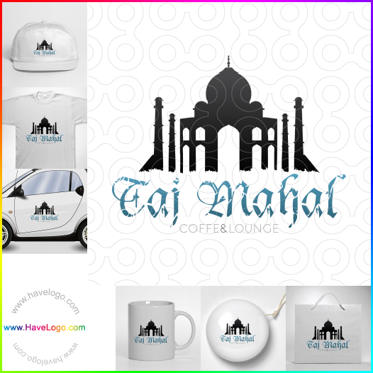 Koop een taj mahal logo - ID:12529