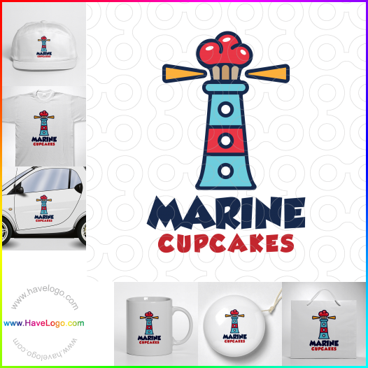 Acheter un logo de Cupcake Tower - 60511