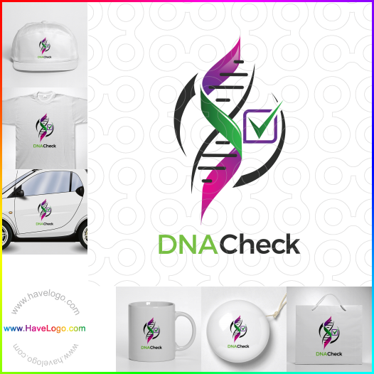 Compra un diseño de logo de DNA Check 64800