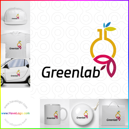 Compra un diseño de logo de Laboratorio verde 64799