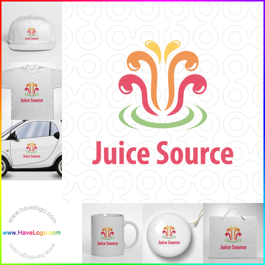 Compra un diseño de logo de Juice Source 65042