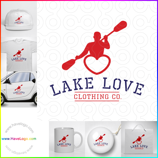 Compra un diseño de logo de Lake Love 67220