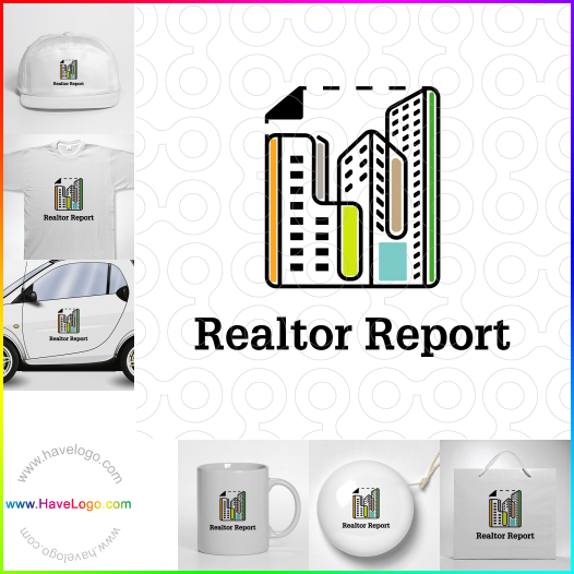 Acquista il logo dello Rapporto di agente immobiliare 60111