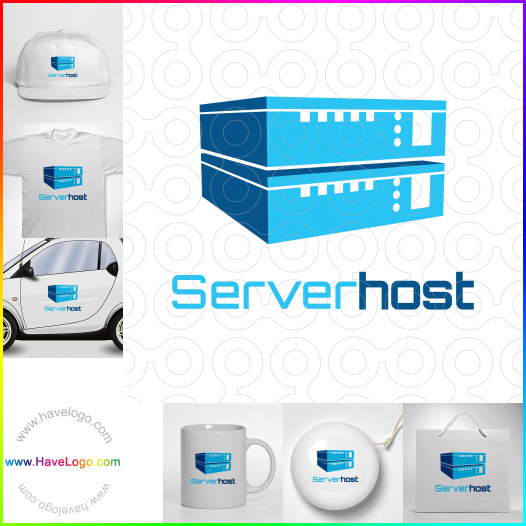 Compra un diseño de logo de Serverhost 65791