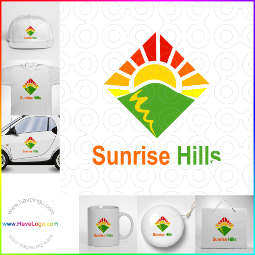 Compra un diseño de logo de Sunrise Hills 66720