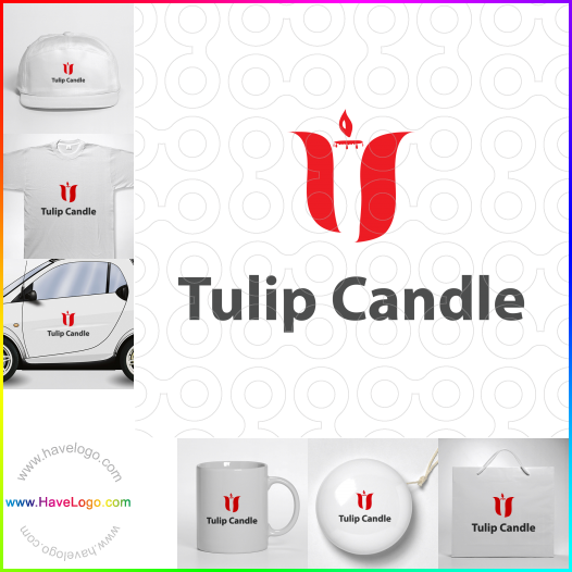 Koop een Tulpenkaars logo - ID:65119