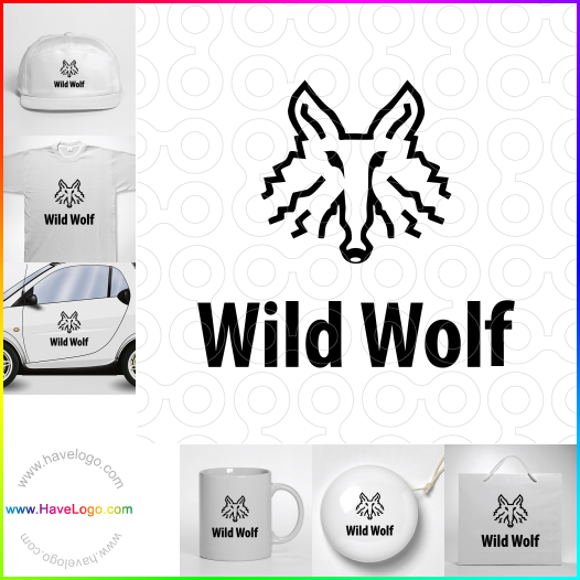 Acheter un logo de Loup sauvage - 63024