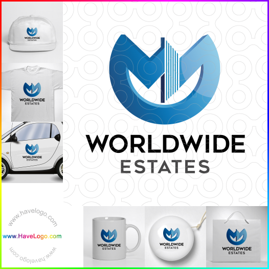 Compra un diseño de logo de Worldwide Estates 65159