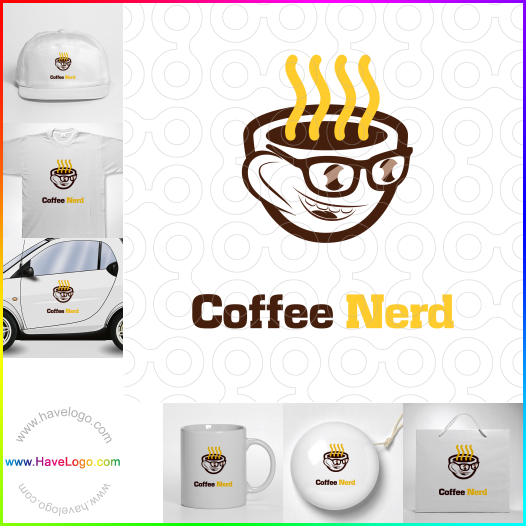 Koop een koffiekopje logo - ID:44315