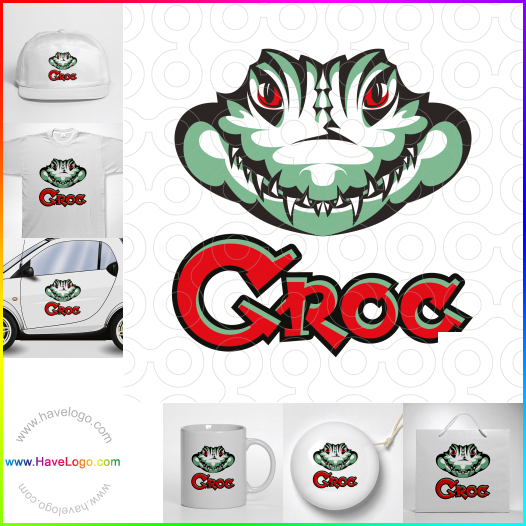 Koop een krokodil logo - ID:11537