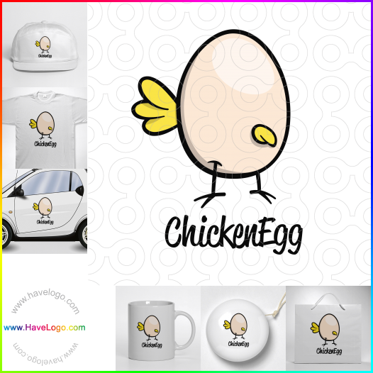 Acquista il logo dello allevamento di uova 48673