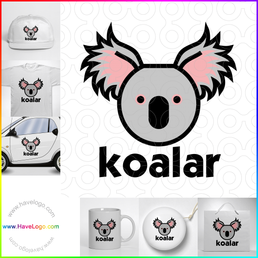 Compra un diseño de logo de koala 14104