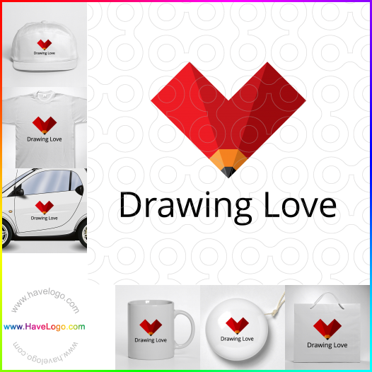 Koop een liefde logo - ID:49400