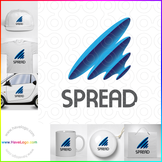 Compra un diseño de logo de spread 52356