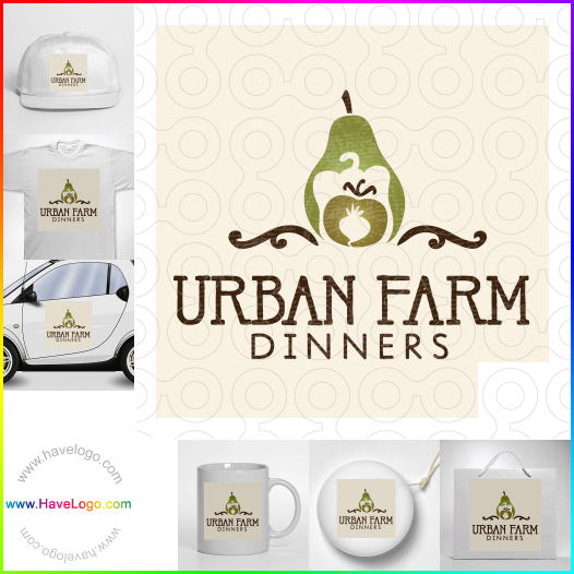 Acquista il logo dello consulenza agricoltura urbana 8782