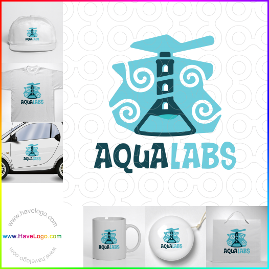 Compra un diseño de logo de Aqua Labs 60831