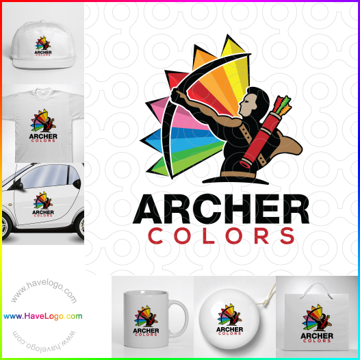 Compra un diseño de logo de Archer Colors 60712
