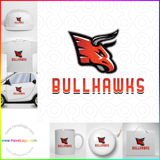Acquista il logo dello Bullhawks 61439
