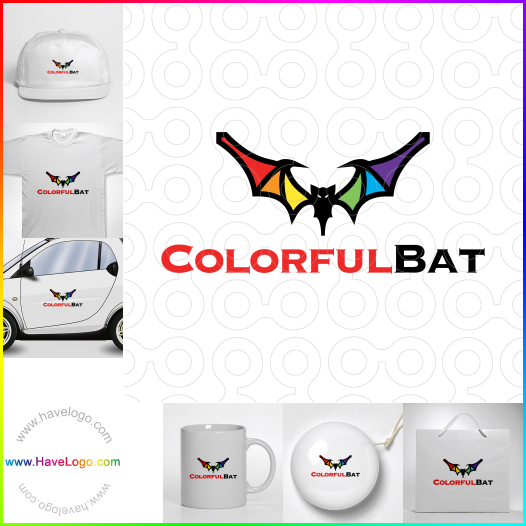 Compra un diseño de logo de ColorfulBat 65747