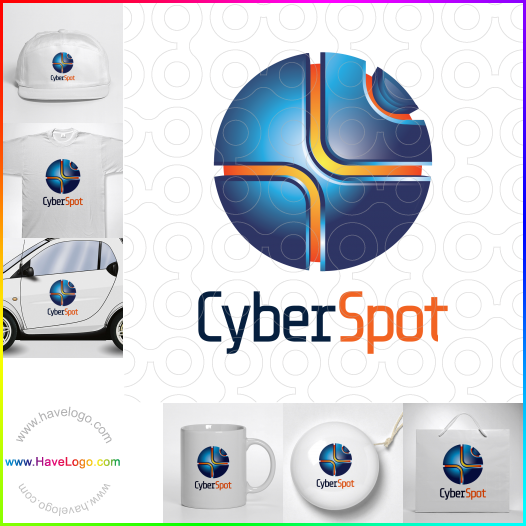 Koop een CyberSpot logo - ID:63577