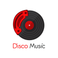 Logo Musique disco
