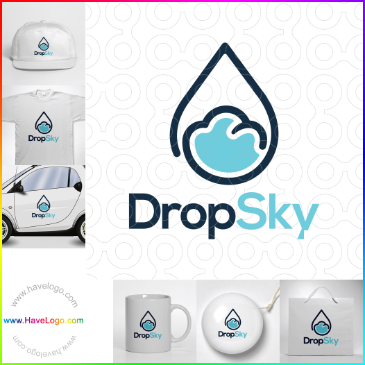 Koop een Drop Sky logo - ID:64745
