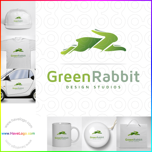 Acquista il logo dello Green Rabbit Design Studios 64053