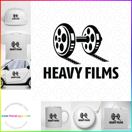 Compra un diseño de logo de Heavy Films 61398