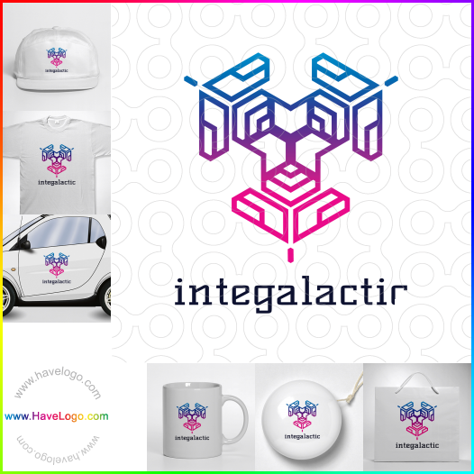 Compra un diseño de logo de Integaláctico 64979