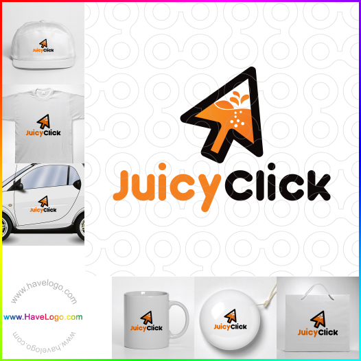 Compra un diseño de logo de Juicy Click 67325