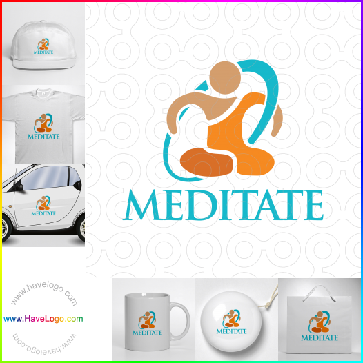 Compra un diseño de logo de Meditar 65184
