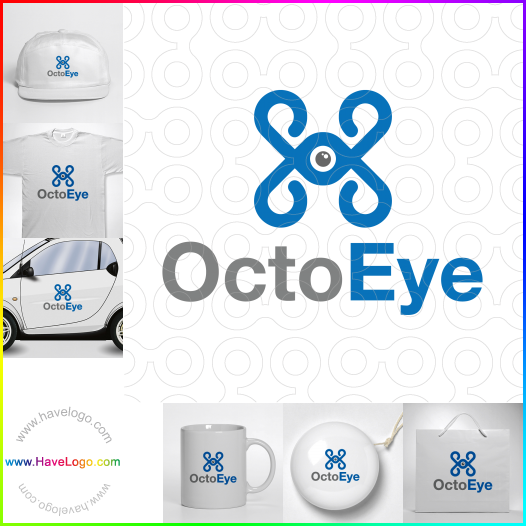Compra un diseño de logo de Octo Eye 63912