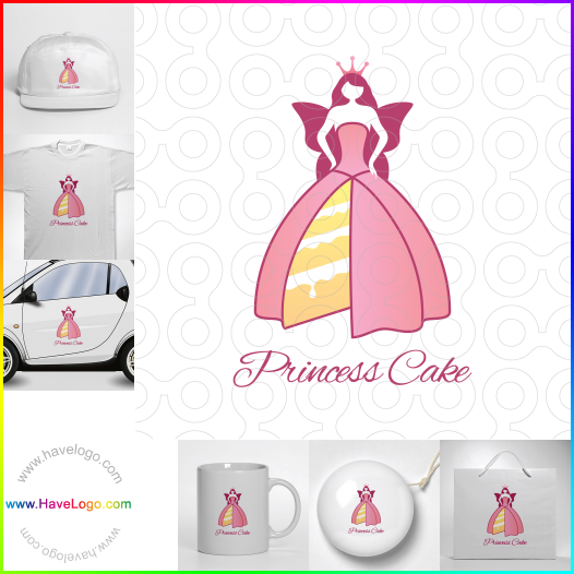 Acheter un logo de Gâteau princesse - 64087