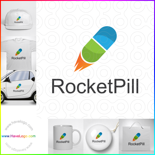 Acheter un logo de Rocket Pill - 62646