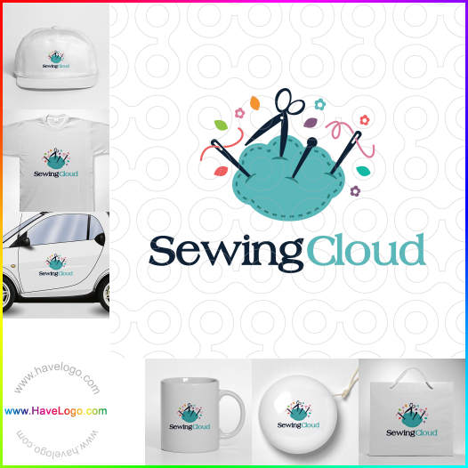 Acquista il logo dello Sewing Cloud 63532