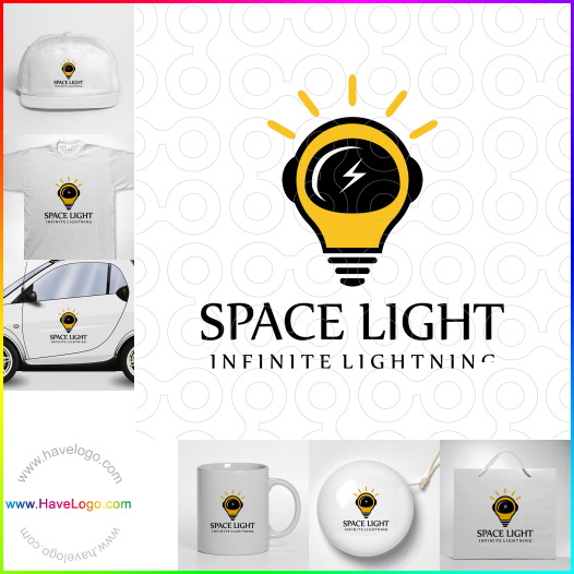 Compra un diseño de logo de Space Light 60993