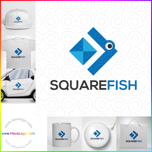 Koop een Square Fish logo - ID:66998