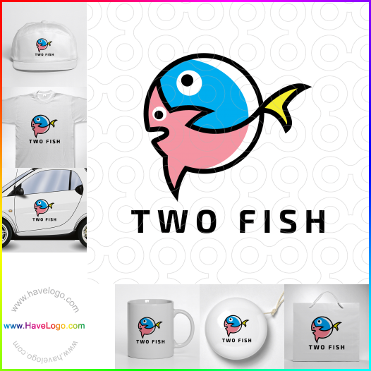 Koop een Two Fish logo - ID:65771