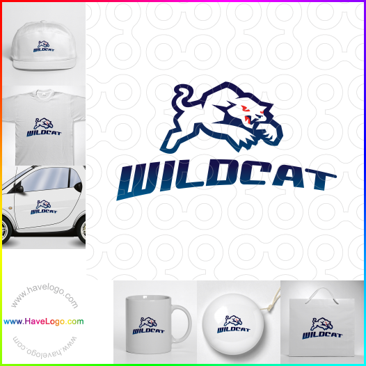 Compra un diseño de logo de Wildcat 63081