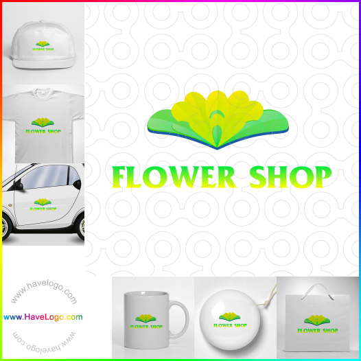 Acheter un logo de fleur - 12537