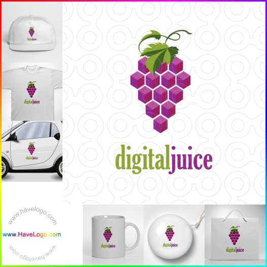 Compra un diseño de logo de Fruta 55490