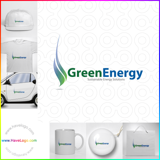 Compra un diseño de logo de Energía verde 55949