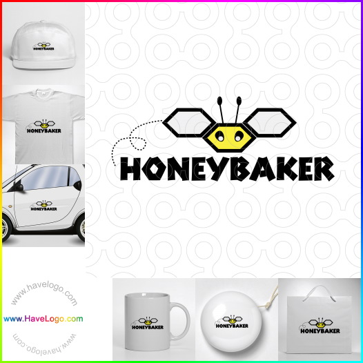 Compra un diseño de logo de miel 2375